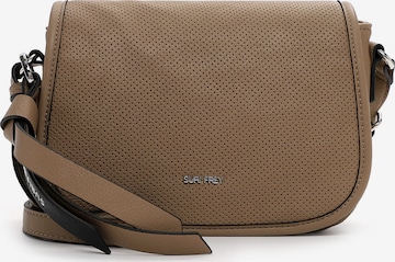 Suri Frey Schoudertas ' SFY Macy ' in Bruin: voorkant