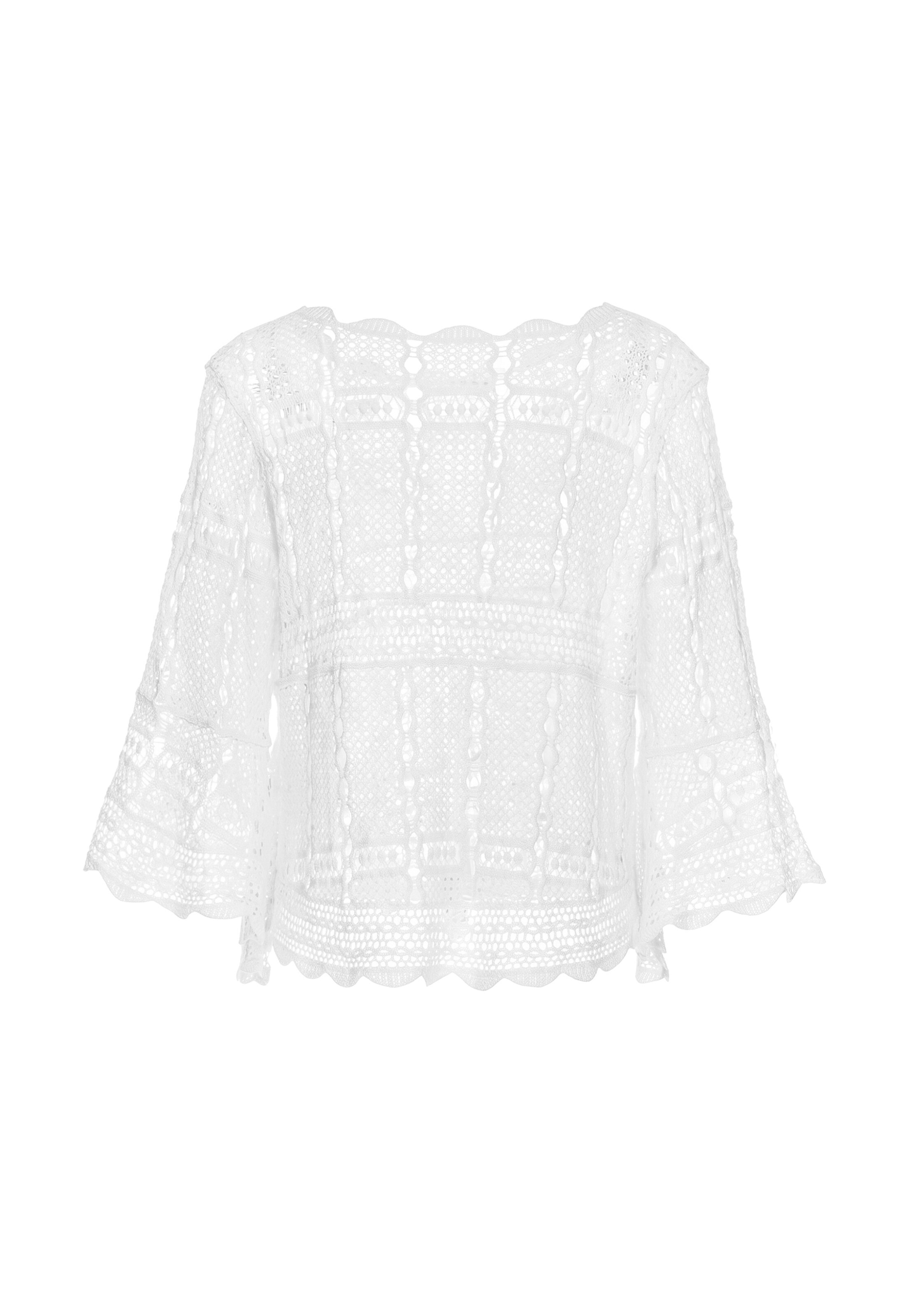 IZIA - Jersey 'Boho' en blanco