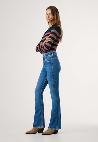 Pepe Jeans Flared Jeans in Blauw