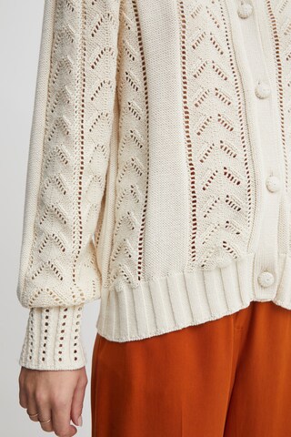 Atelier Rêve Knit Cardigan in Beige