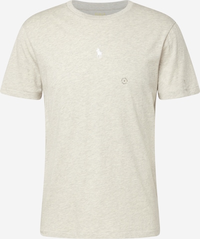 Polo Ralph Lauren T-shirt i ljusgrå / svart / vit, Produktvy