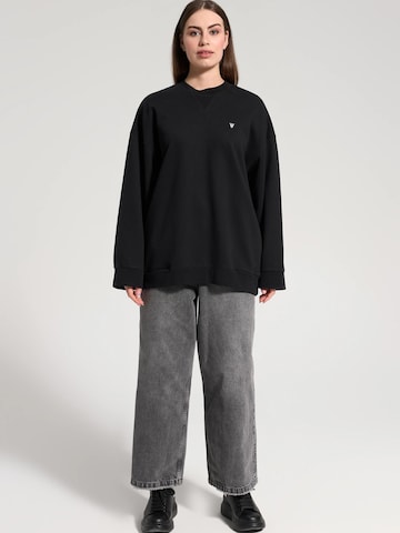 NOWIHT Sweatshirt 'Linnea' in Black