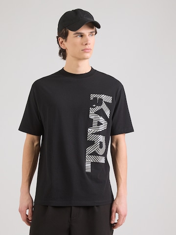 Tricou de la Karl Lagerfeld pe negru: față