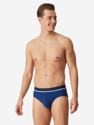 SCHIESSER Slip '95/5 Organic Cotton' in Blue: front