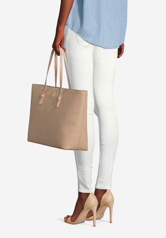 TOMMY HILFIGER Shopper in Beige