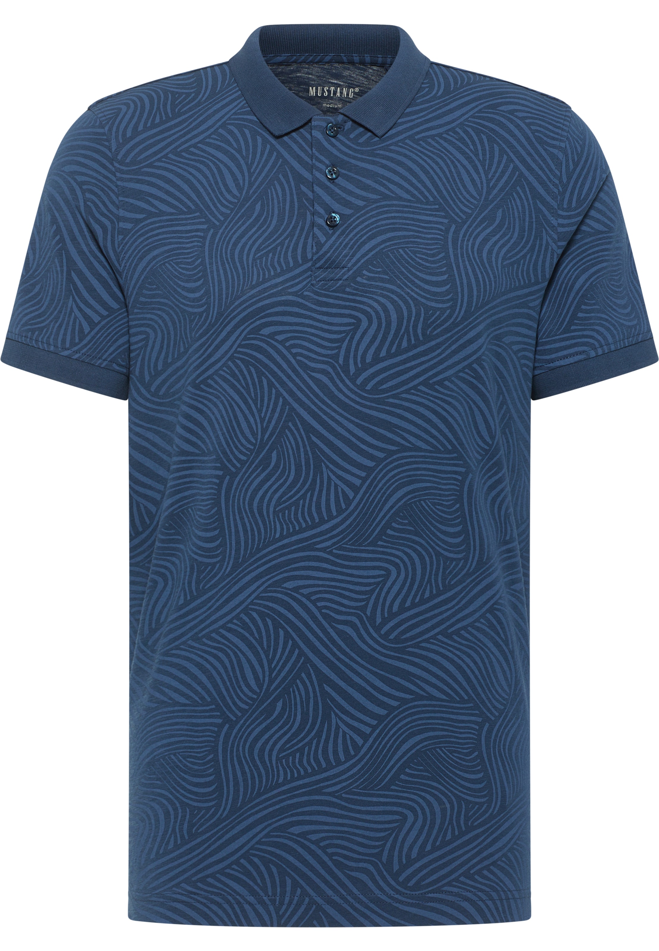 MUSTANG Shirt 'PALCO' in Blue: front