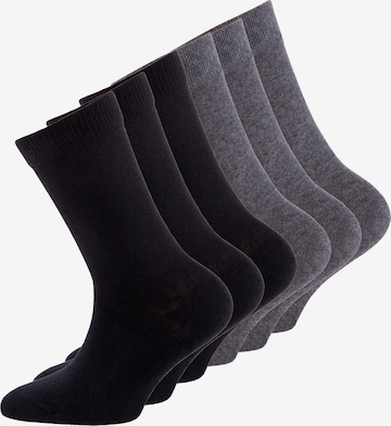 Regular Chaussettes EWERS en gris : devant