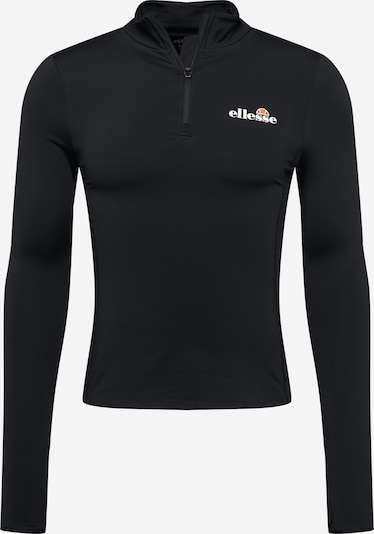 ELLESSE Functioneel shirt 'Sofira' in de kleur Zwart / Wit, Productweergave