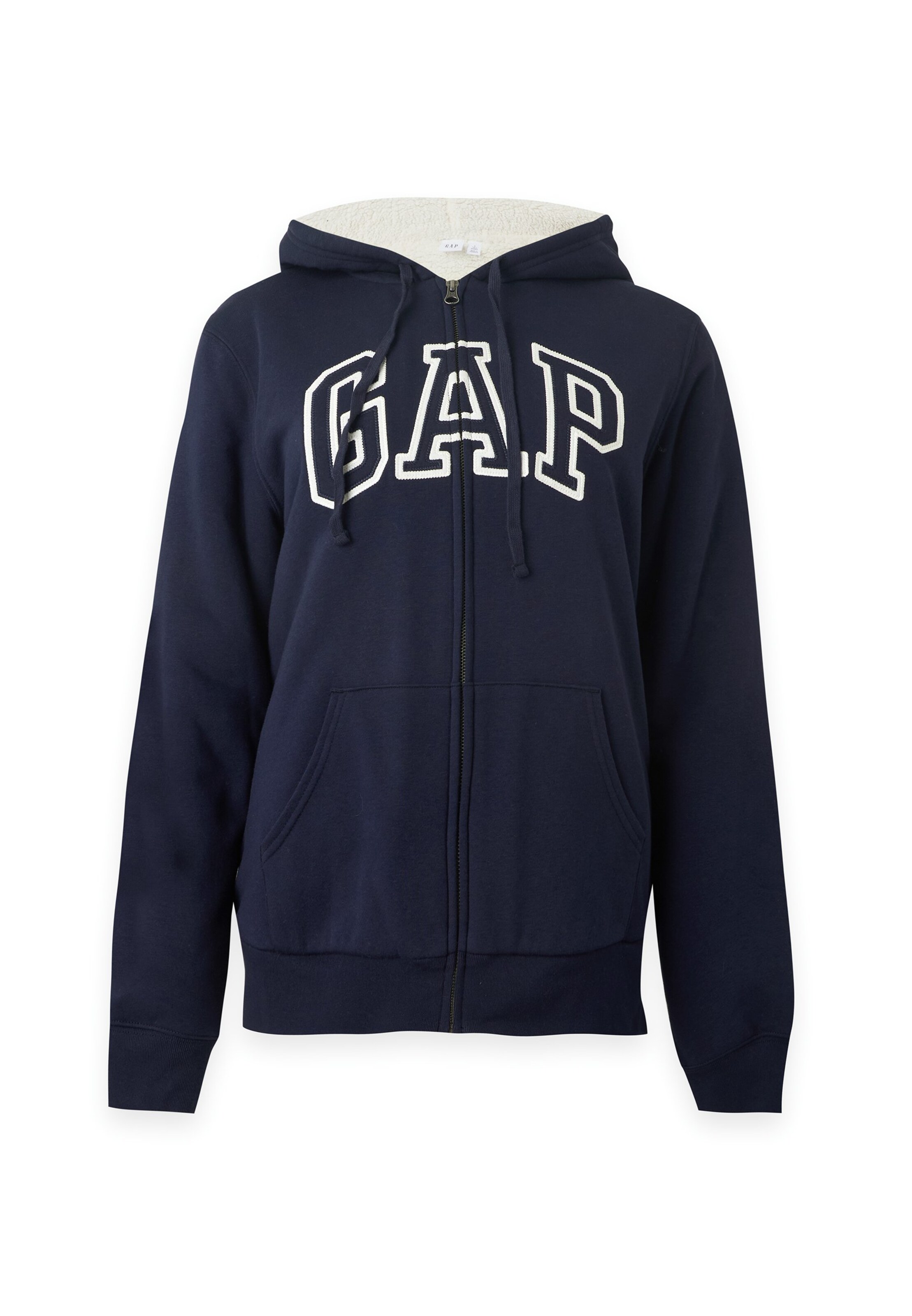 Gap Tall Sweat jacket 'V-FRANCHISE' in Blue: front