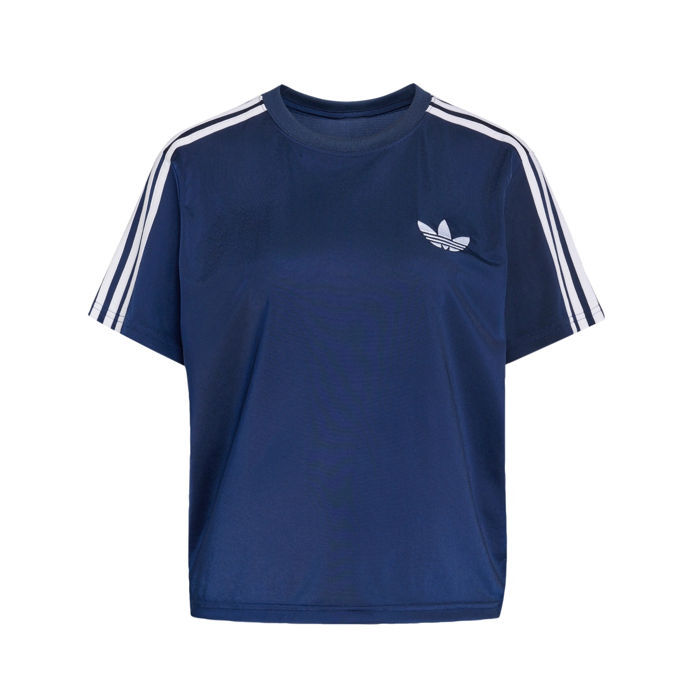 ADIDAS ORIGINALS T-Shirt 'Firebird' in indigo / weiß, Produktansicht