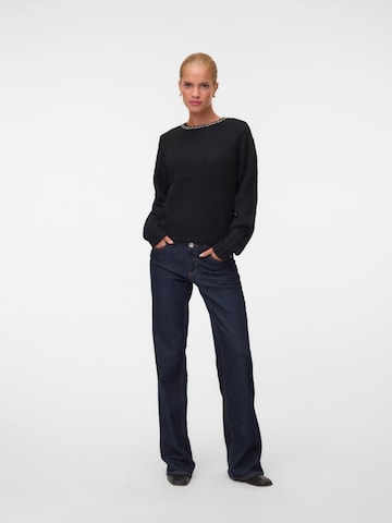 VERO MODA Pulóver 'VMNOVAH' - fekete