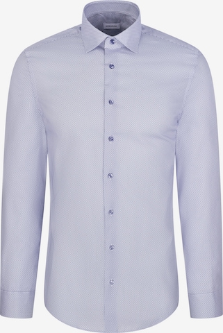 Coupe regular Chemise business SEIDENSTICKER en bleu : devant