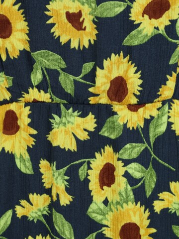 Noisy May Petite Zomerjurk 'SUNFLOWER' in Blauw