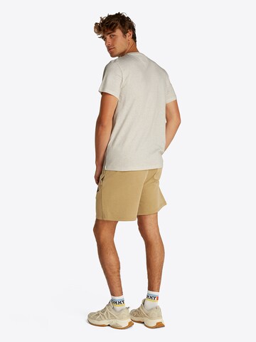 Tommy Jeans Koszulka 'ESSENTIAL' w kolorze beżowy