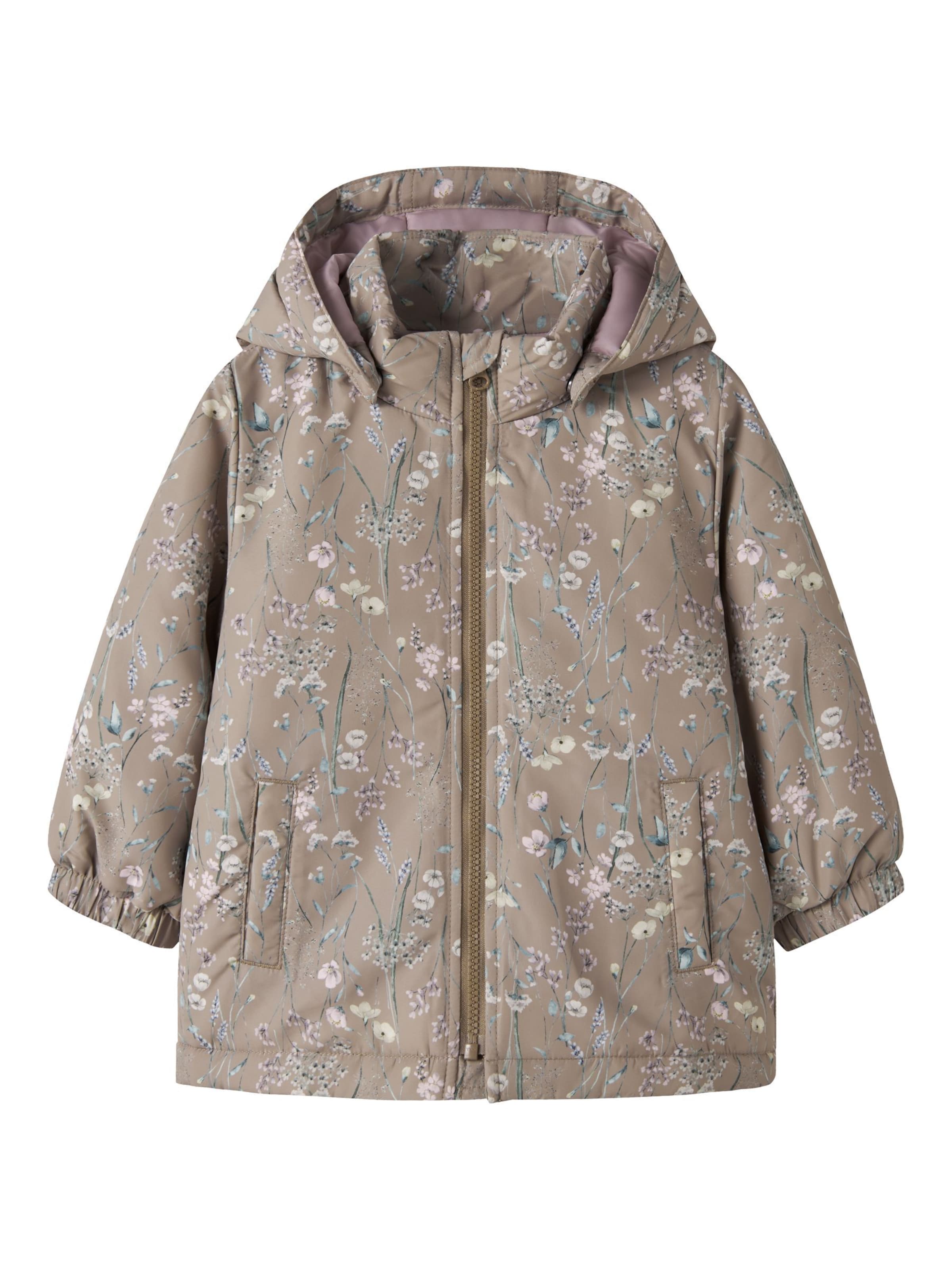 NAME IT Jacke 'NBFMaxi' in Braun: Vorderseite