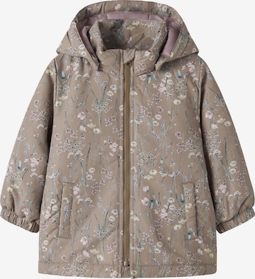 NAME IT Jacke 'NBFMaxi' in Braun: Vorderseite