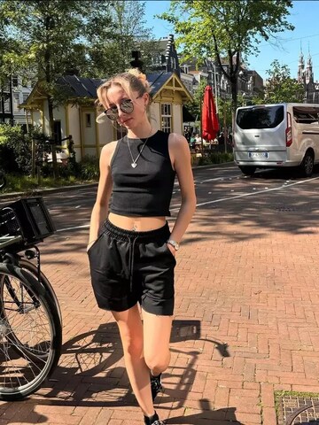 Pantalons de tailleur Hiccup en noir