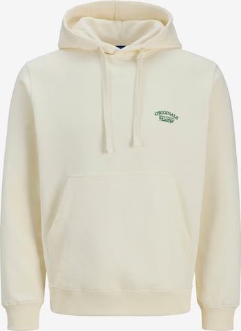 JACK & JONES Sweatshirt in Beige: Vorderseite