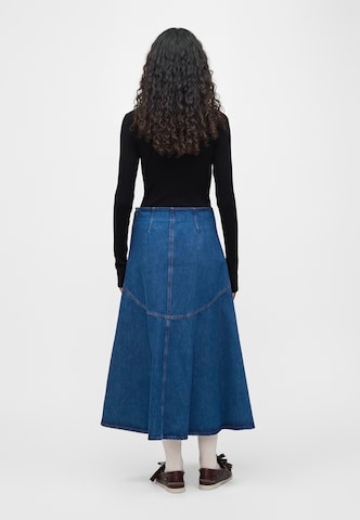Weekend Max Mara - Falda 'MEANDRO' en azul