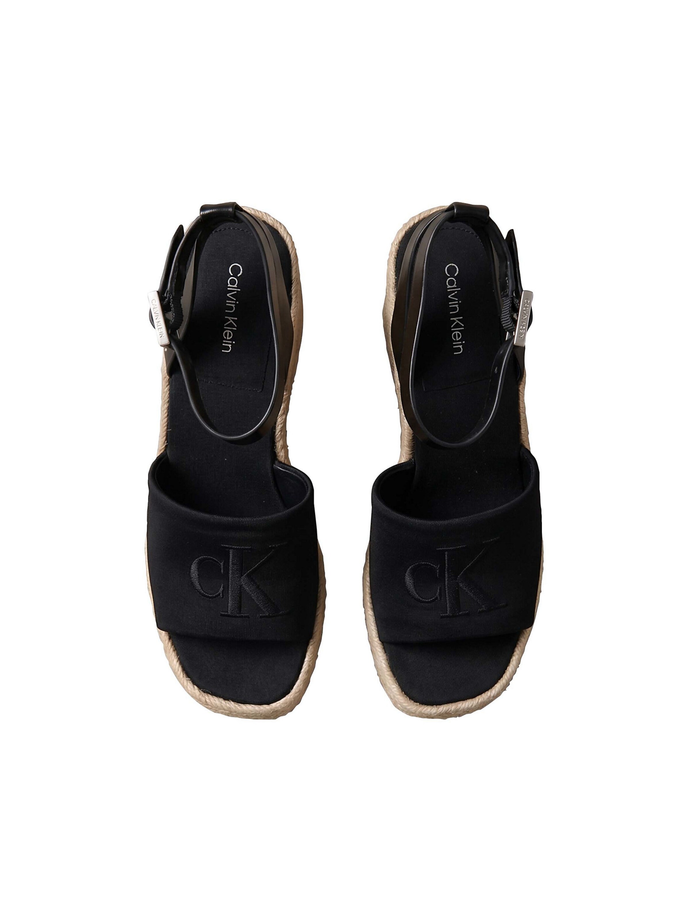 Calvin Klein Sandal 'Elisabeth' in Black