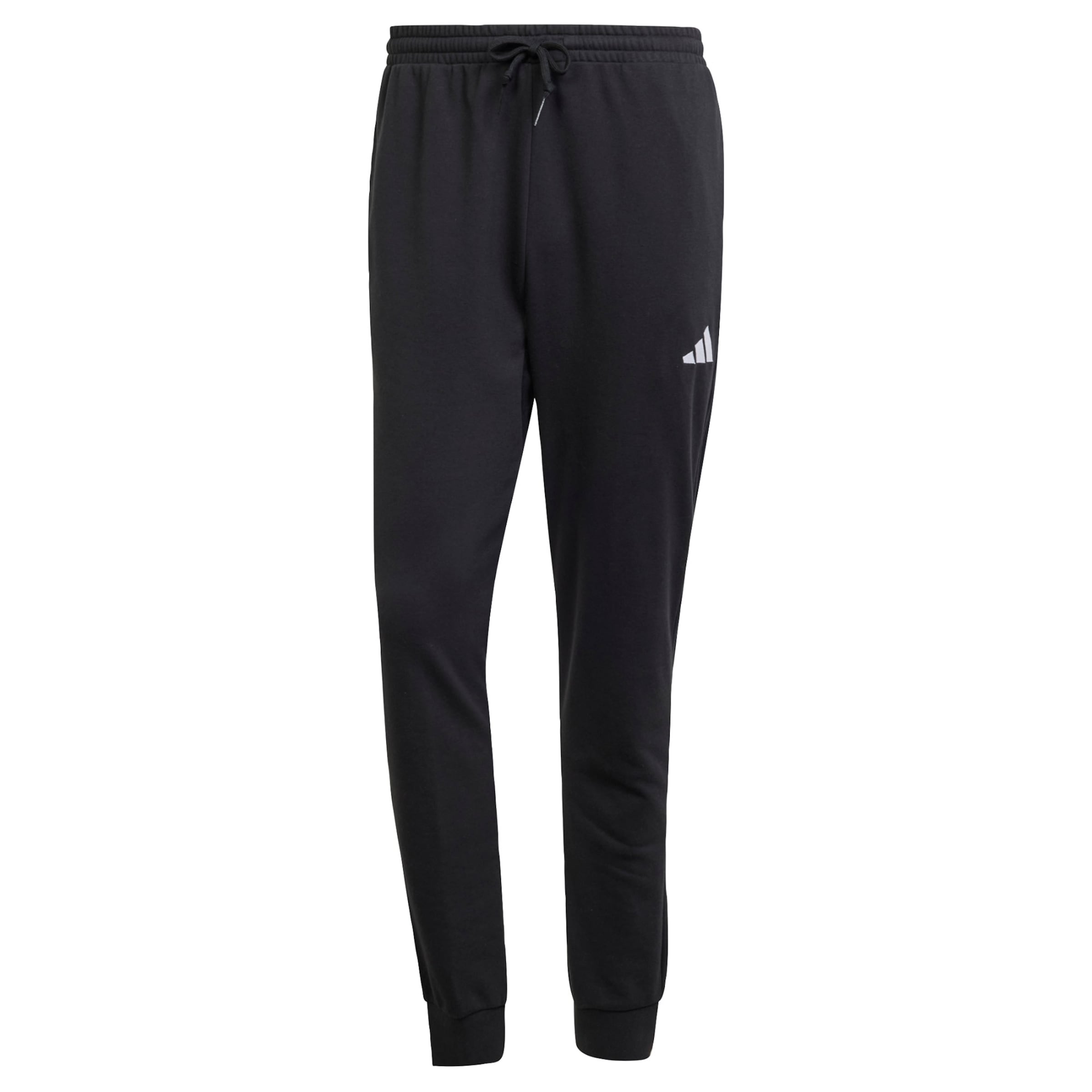 ADIDAS SPORTSWEAR - Tapered Calças de desporto 'FEELCOZY' em preto: frente