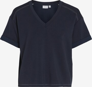 VILA Shirt in Blauw: voorkant