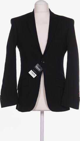 Bertoni Suit Jacket in XS in Black: front