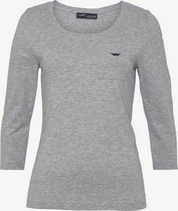 ARIZONA Shirt in Grey: front