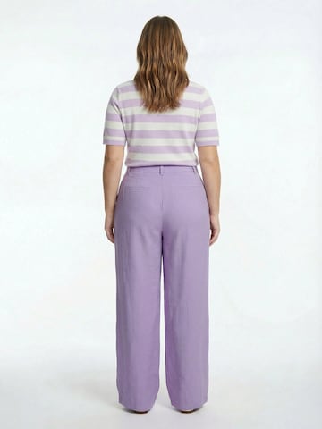 Guido Maria Kretschmer Curvy Sweater 'Maria' in Purple