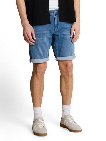 TOM TAILOR DENIM Slimfit Farmer 'PIERS' - kék: elől