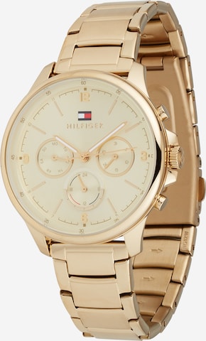 TOMMY HILFIGER Analog Watch in Gold: front