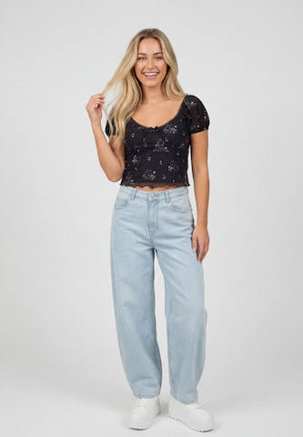 MYMO - Blusa em preto: frente