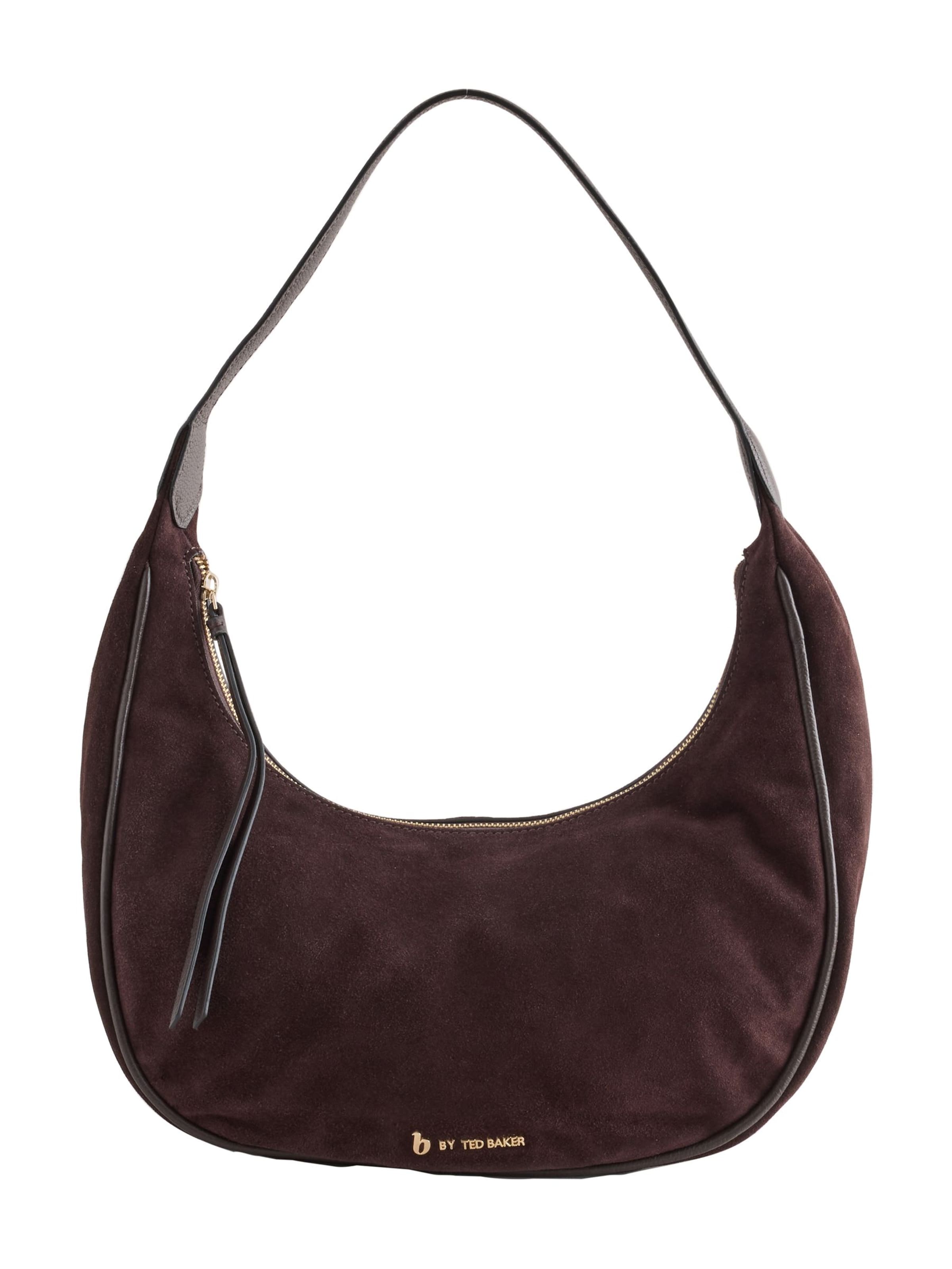 Sac bandoulière B by Ted Baker en marron : devant