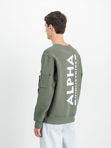 ALPHA INDUSTRIES Свитшот в Зеленый