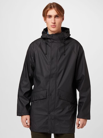 !Solid Between-Season Jacket 'Devron' in Black: front