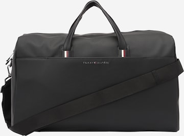 TOMMY HILFIGER Travel Bag 'Corporate' in Black: front