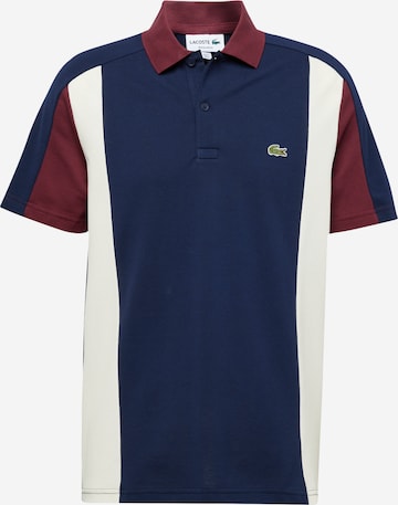 LACOSTE T-shirt i blå: framsida