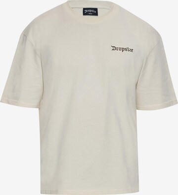 Dropsize Тениска в бяло: отпред