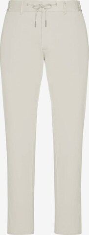 Regular Pantalon fonctionnel Boggi Milano en beige : devant