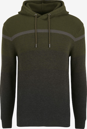 BLEND Pullover 'Cedral' in grau / grün, Produktansicht