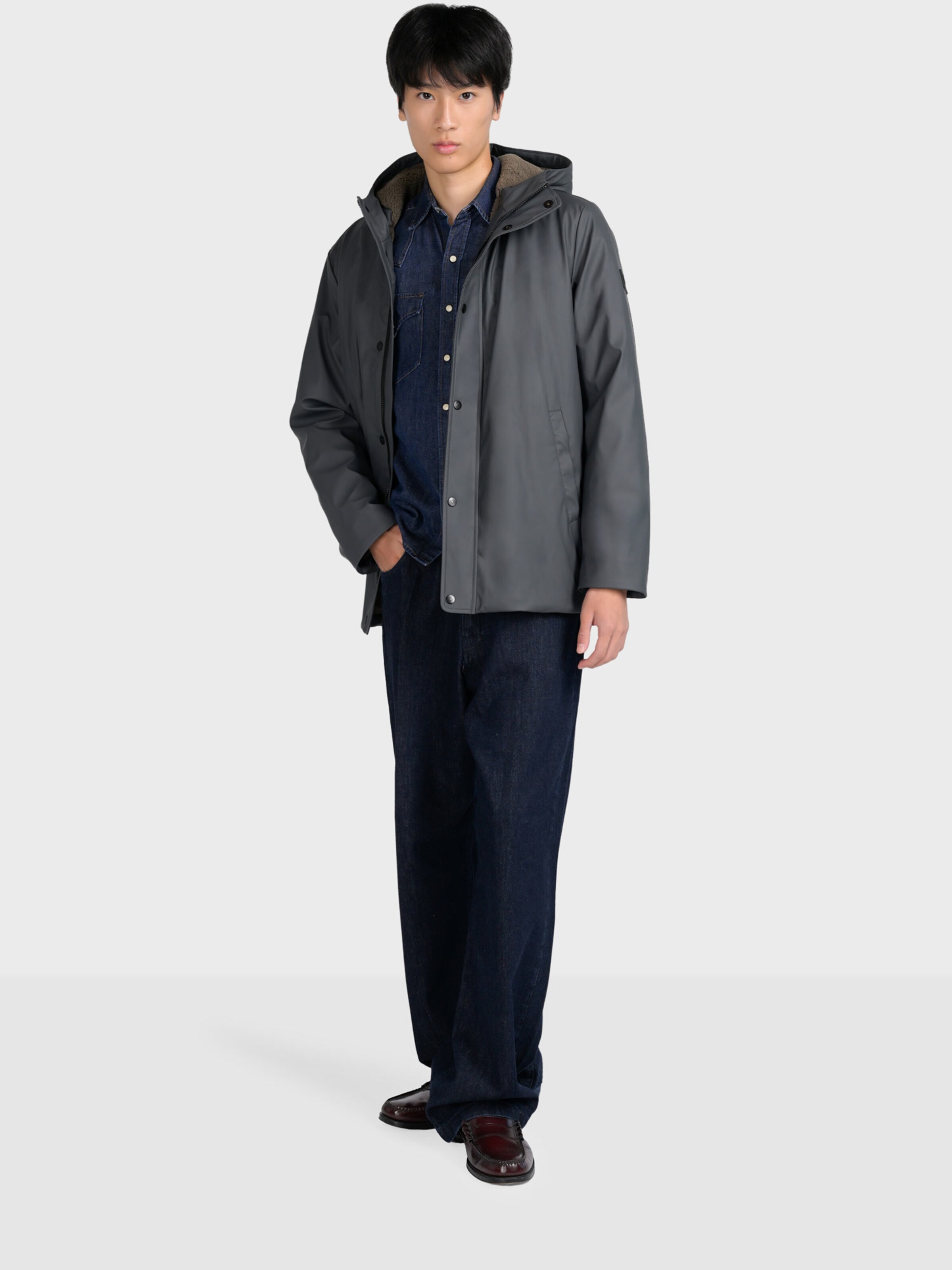 Canadian Classics Přechodová parka ' GALAHAD ' – šedá