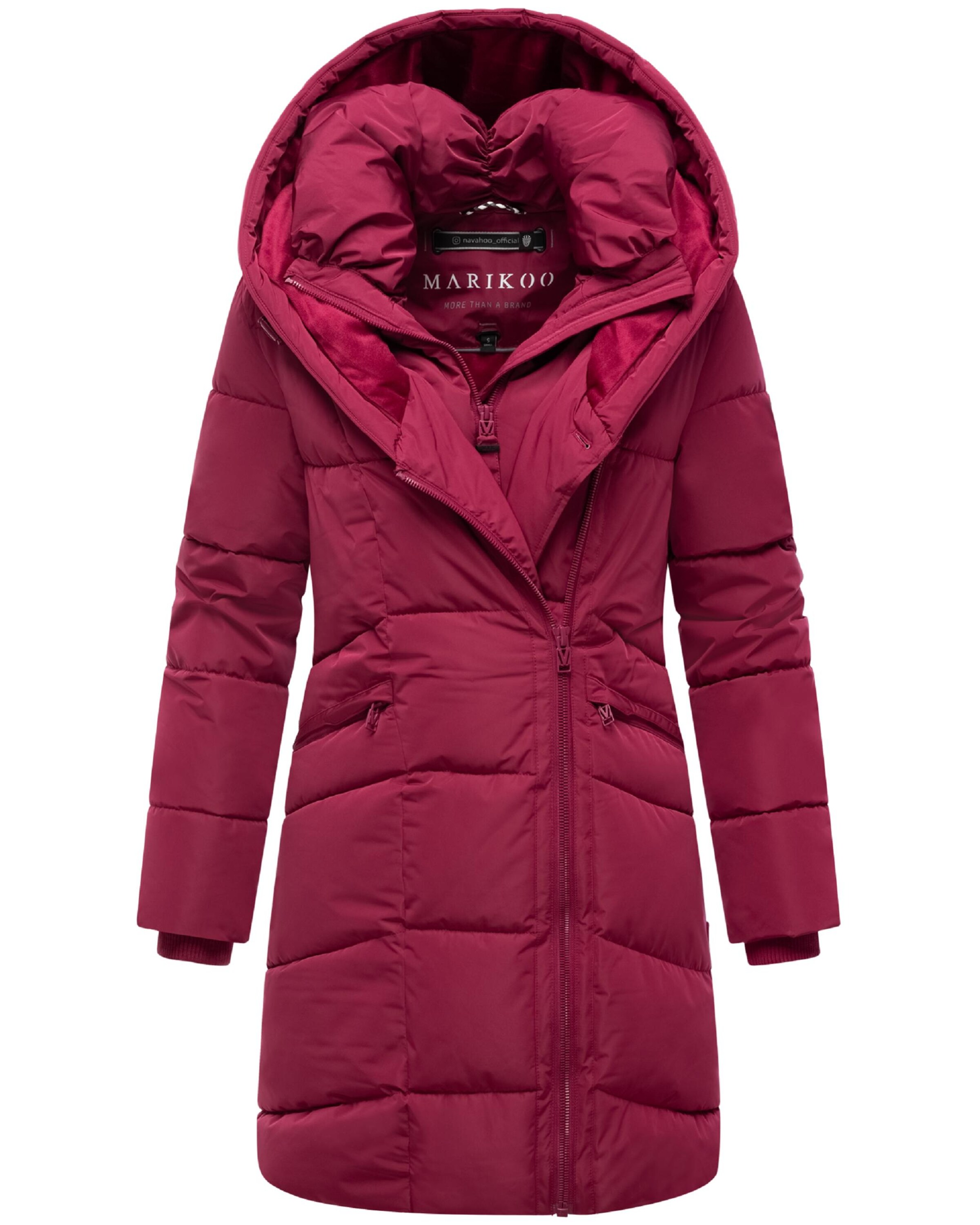 Cappotto invernale 'Virenaa 16' di MARIKOO in rosso