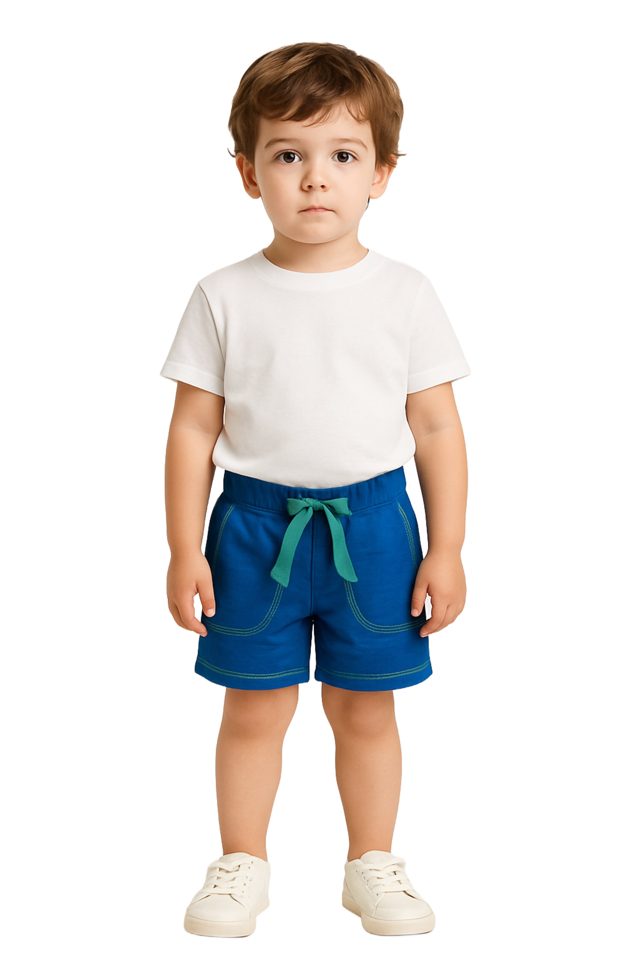 Panço Regular Pants in Blue: front