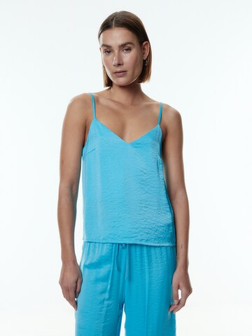 EDITED - Blusa 'Jade' en azul: frente