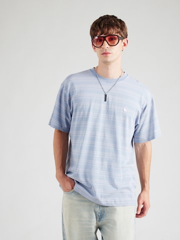 Carhartt WIP Shirt 'Brodine' in Blauw: voorkant