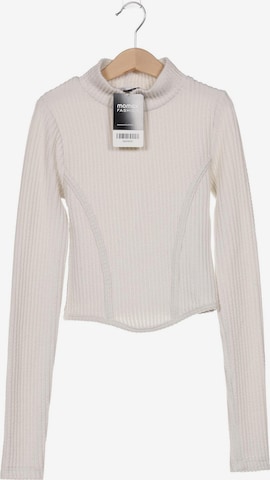 Bershka Pullover XS in Weiß: predná strana