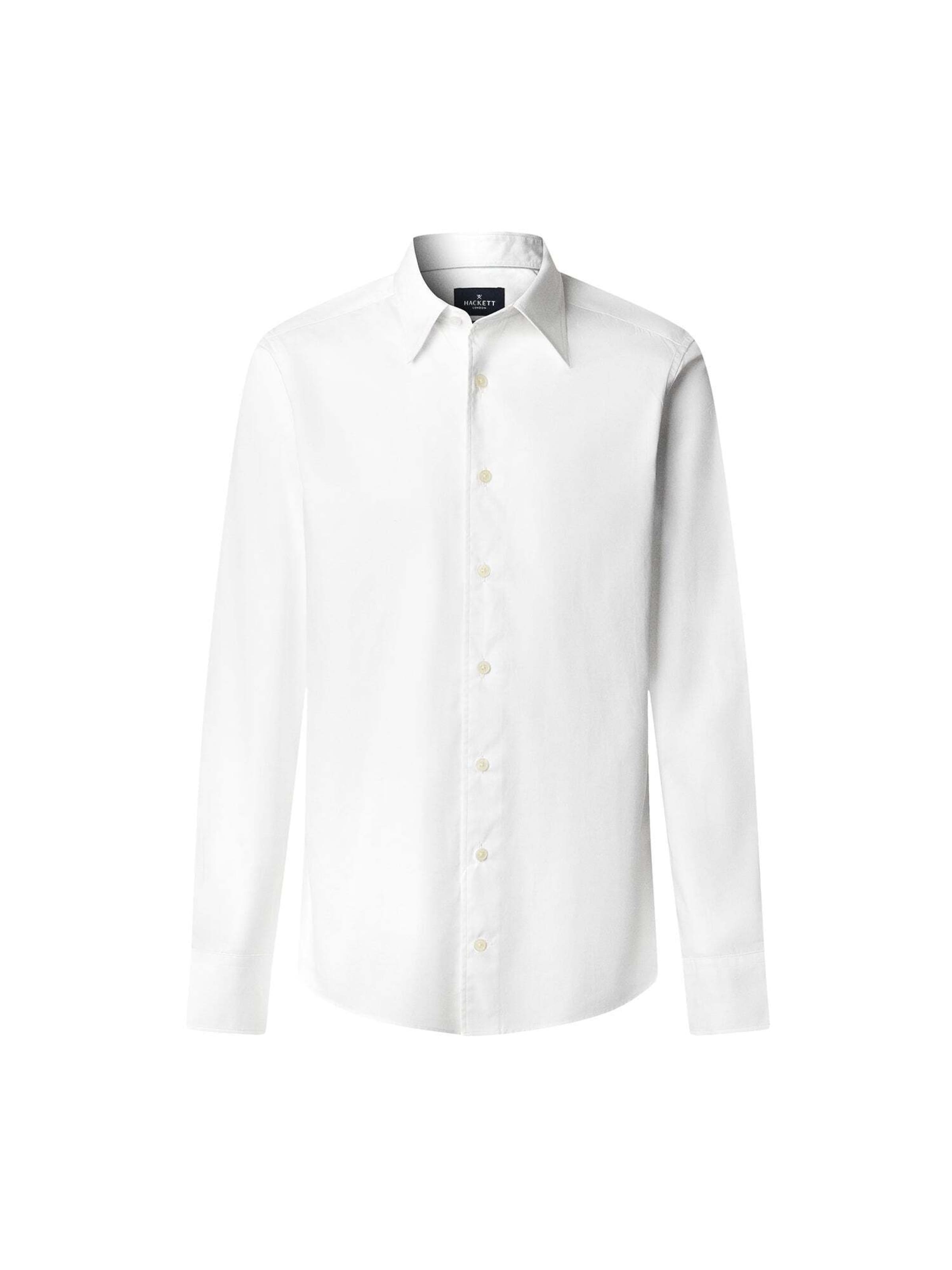 Regular fit Camicia 'City' di Hackett London in bianco: frontale