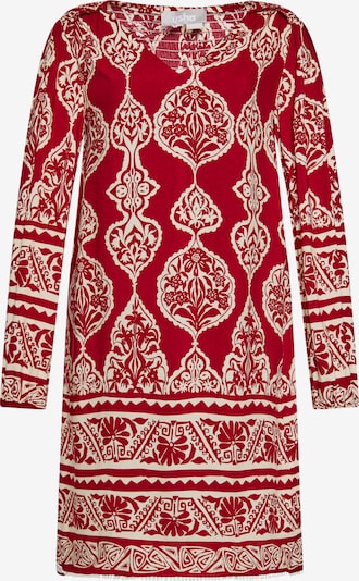 Suknelė iš Usha, spalva – gelsvai pilka spalva / tamsiai raudona, Prekių apžvalga