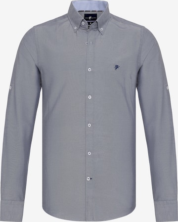 Chemise business 'JONES' DENIM CULTURE en gris : devant