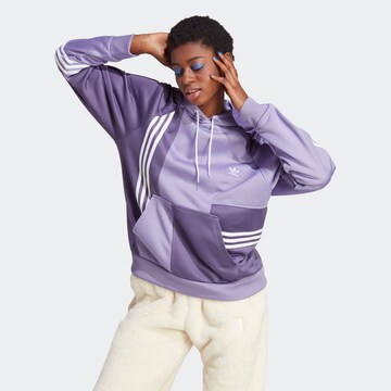 ADIDAS ORIGINALS Sweatshirt in Purple: front